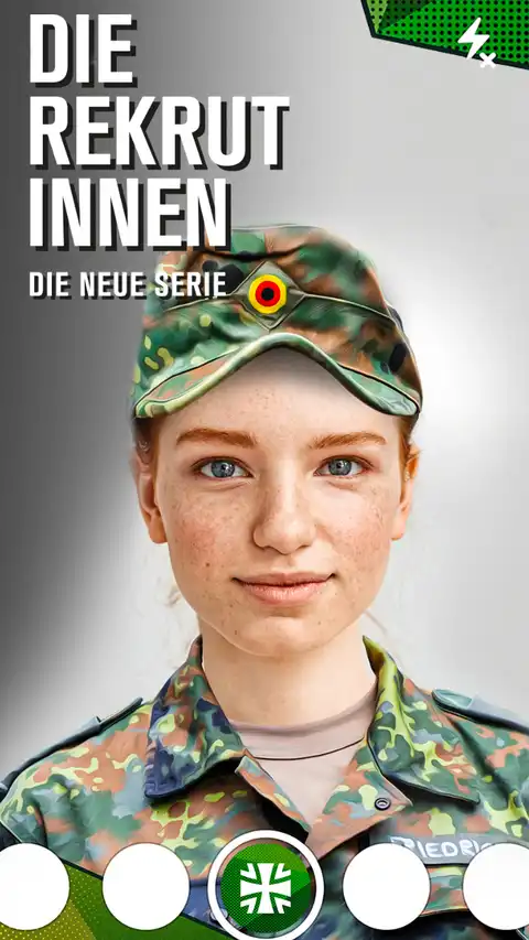 Handyscreen Die Rekrutinnen Serie