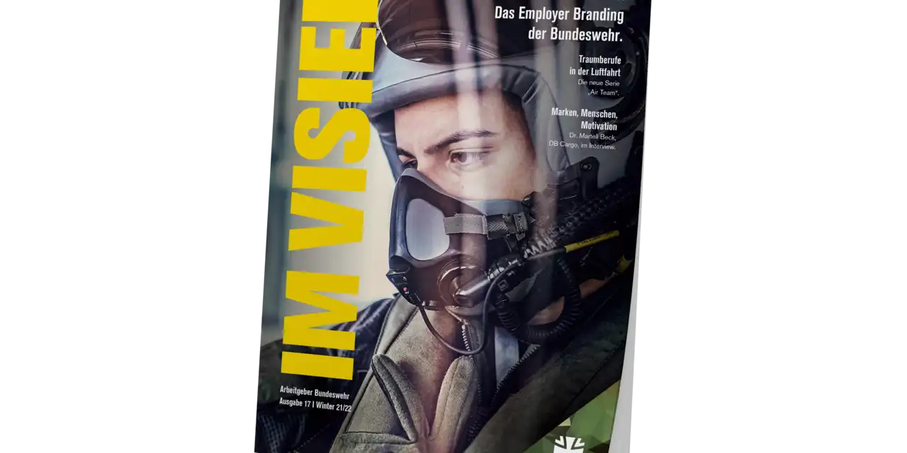 Das Cover der Zeitschrift  "Im Visier"