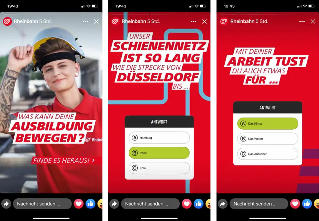 Rheinbahn Azubikampagne