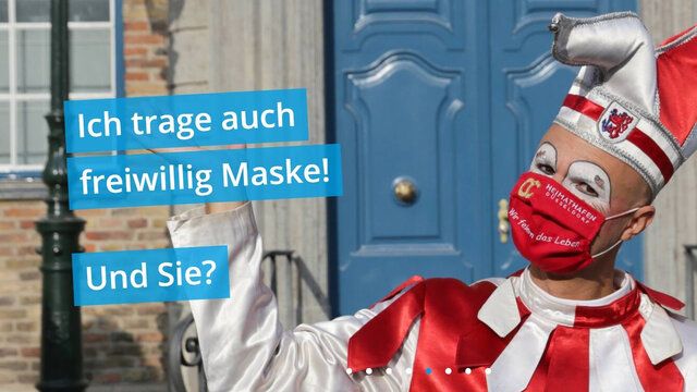 Düsseldorf Maske Karneval Hoppeditz