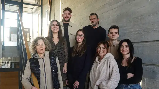 Das achtköpfige Projektteam von Castenow für REHYER  (v.li.n.re.): S. Castenow, A. Rudenko,T. Dißmann, R. Maier, D. Weber, C. Bohle, J. Hinkel, V. Meier