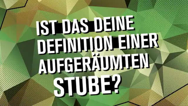 Grafik Kachel Defintion aufgeräumte Stube