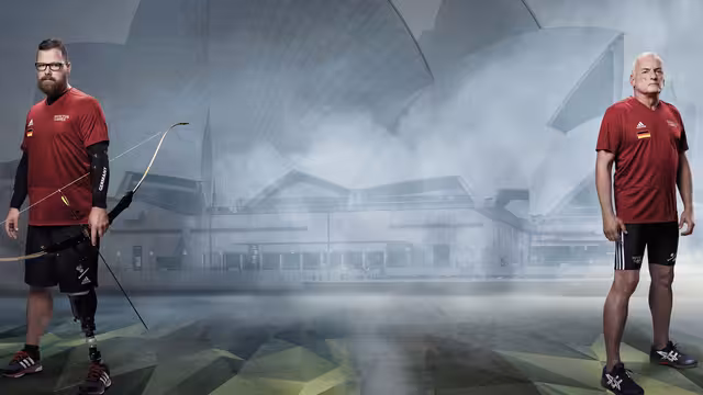 Zwei Teilnehmer der Invictus Games.