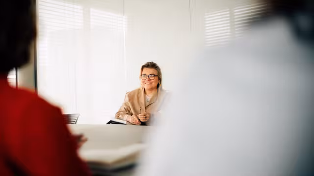 Mitarbeiterin Strategie