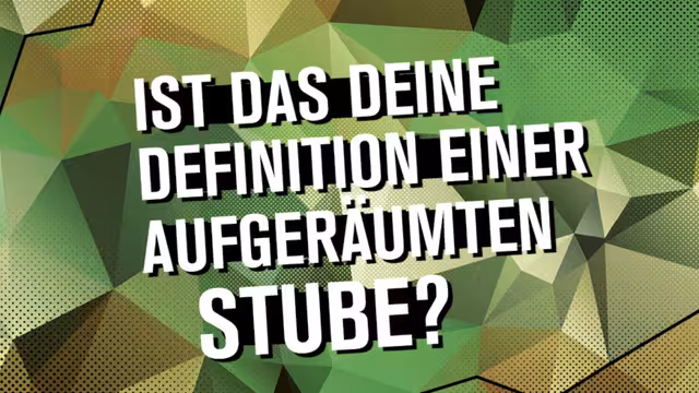 Grafik Kachel Defintion aufgeräumte Stube