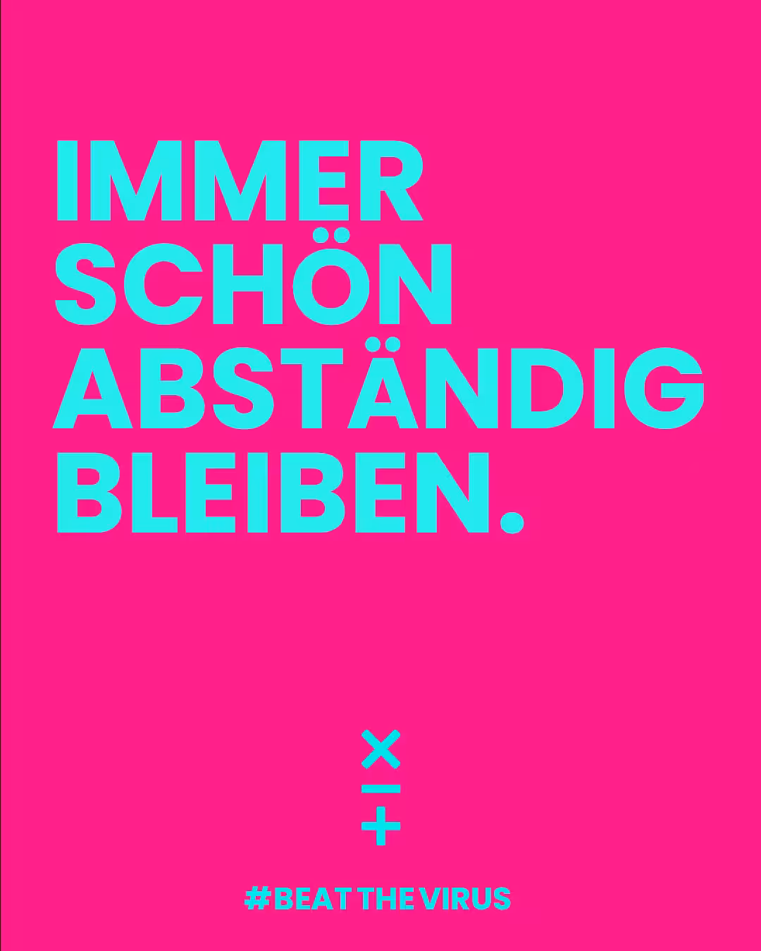 Beat the virus Motiv 24