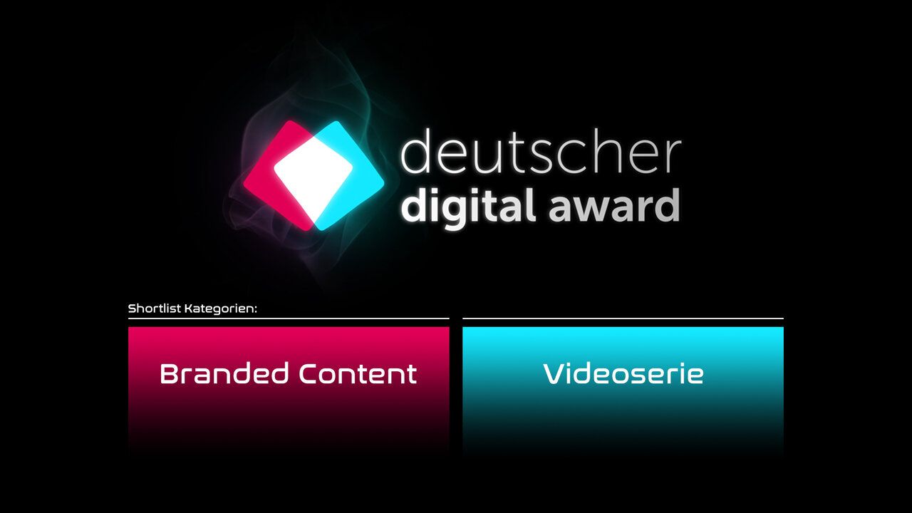 Text auf schwarzem Hintergrund: "deutscher digital award"