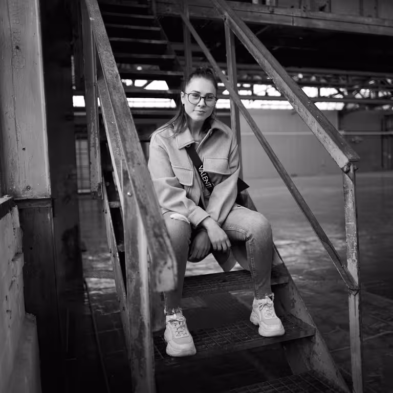 Cosima Bohle, Mitarbeiter in der Castenow GmbH in Düsseldorf.