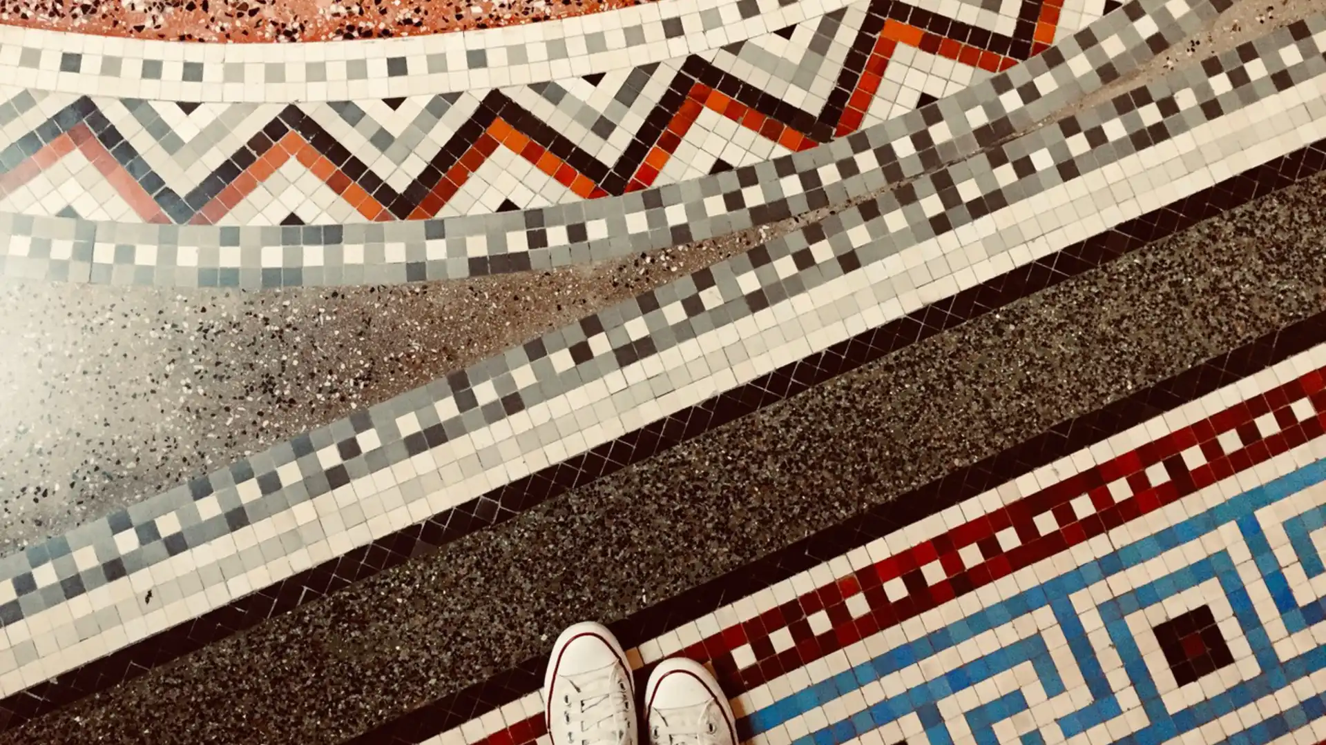 Mosaikboden