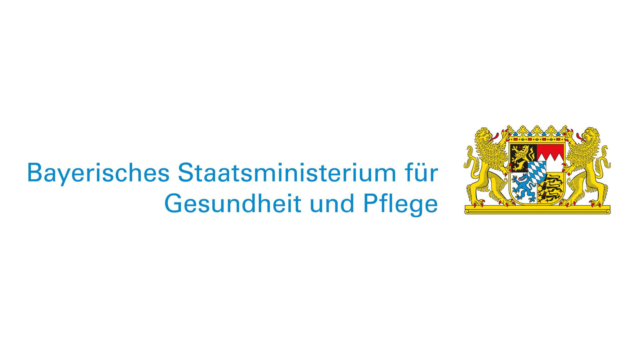 Logo des Bayerischen Staatsministerium für Gesundheit und Pflege 