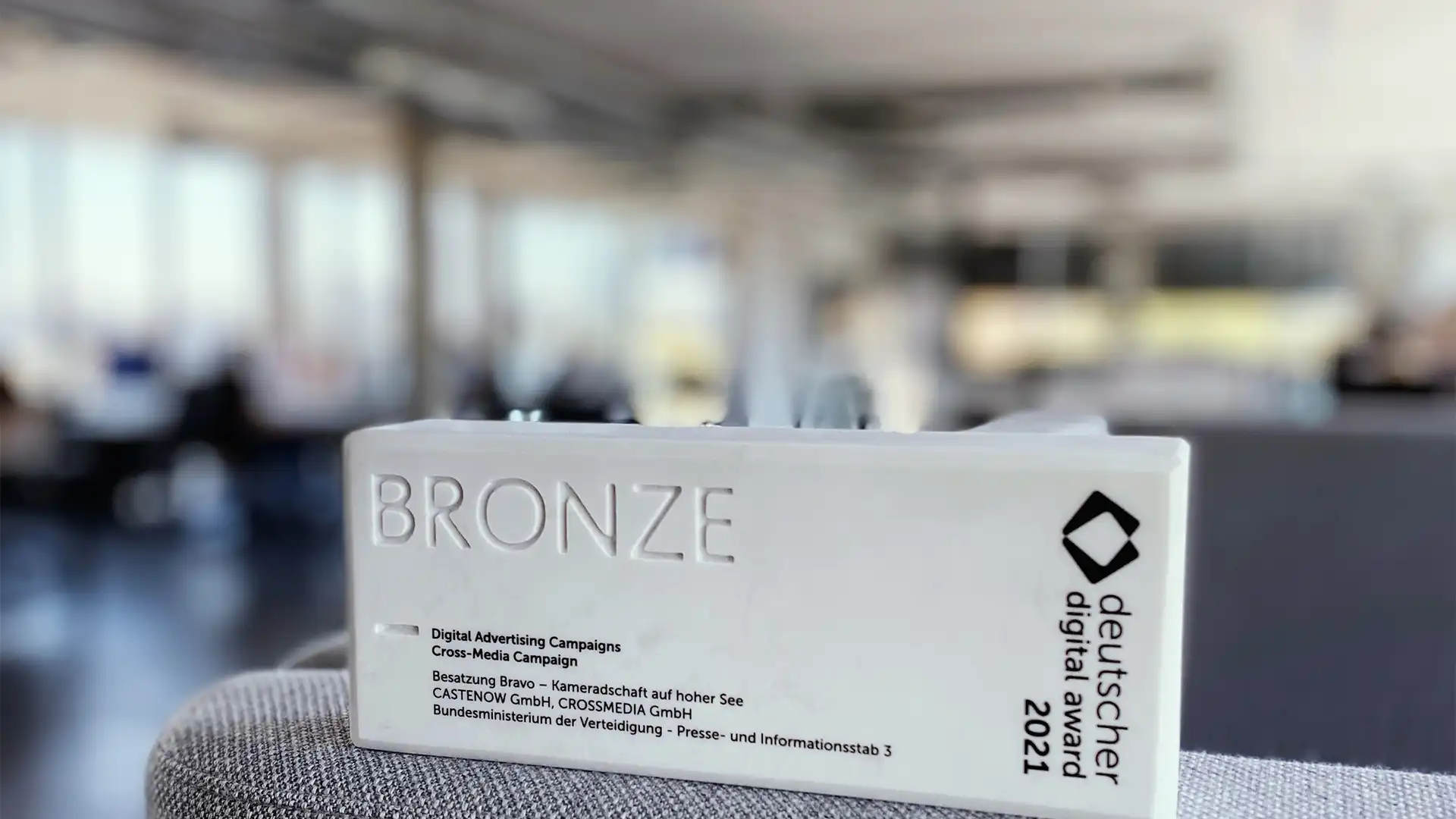 Bronze-Preis Deutscher Digital Award 2021