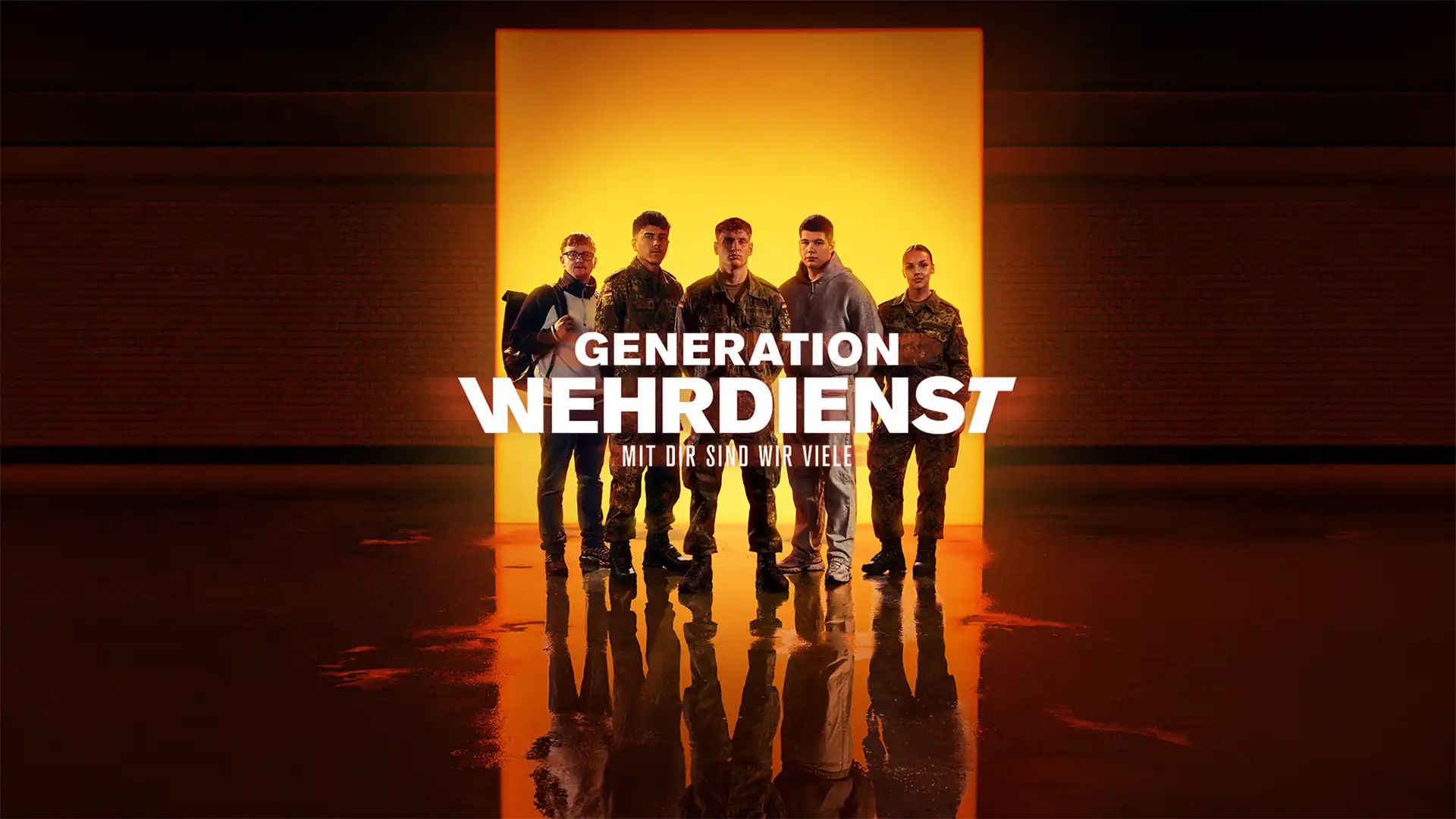 Generation Wehrdienst. Mit dir sind wir viele. Titelbild.