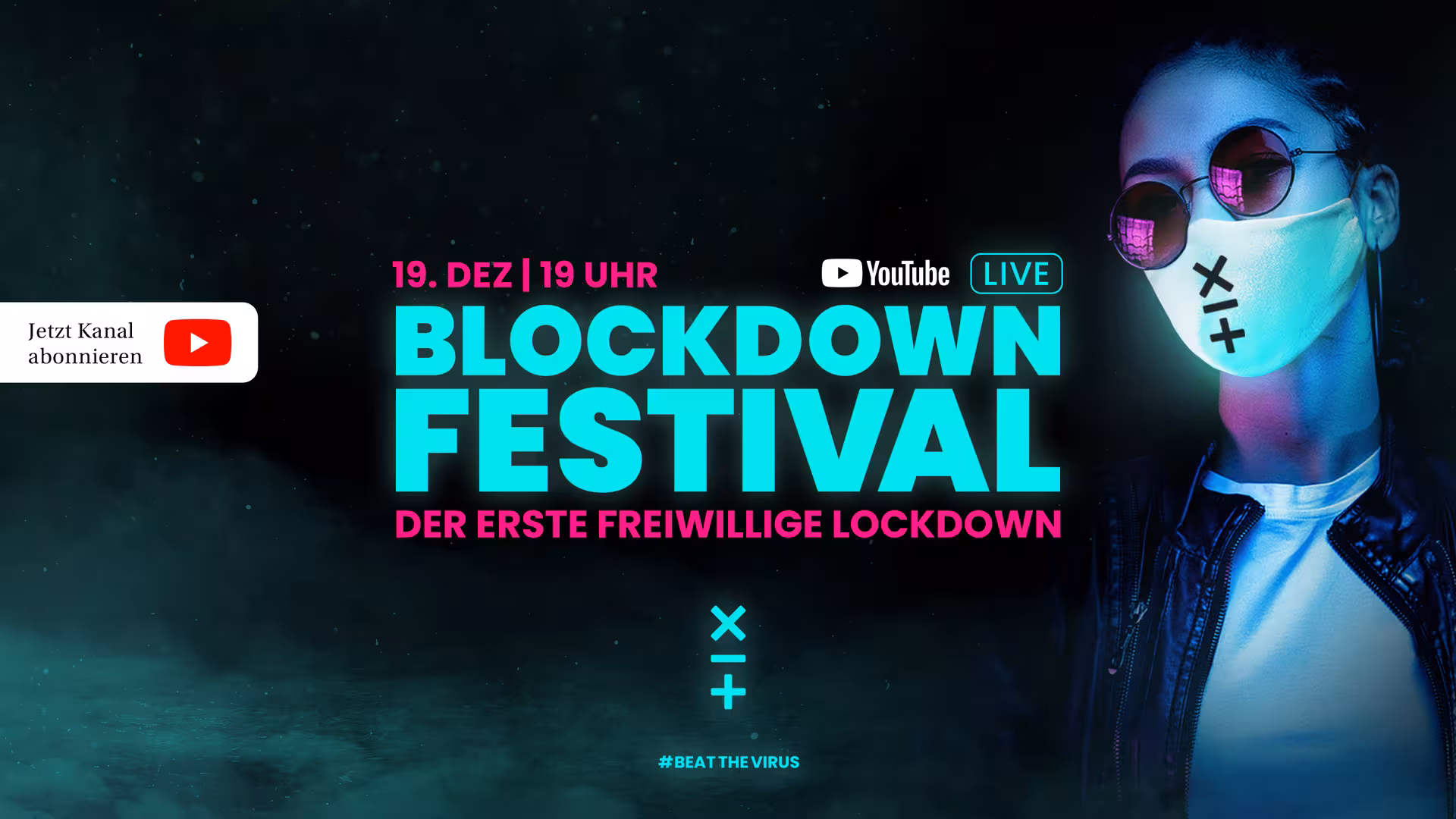 Keyvisual Beat the virus