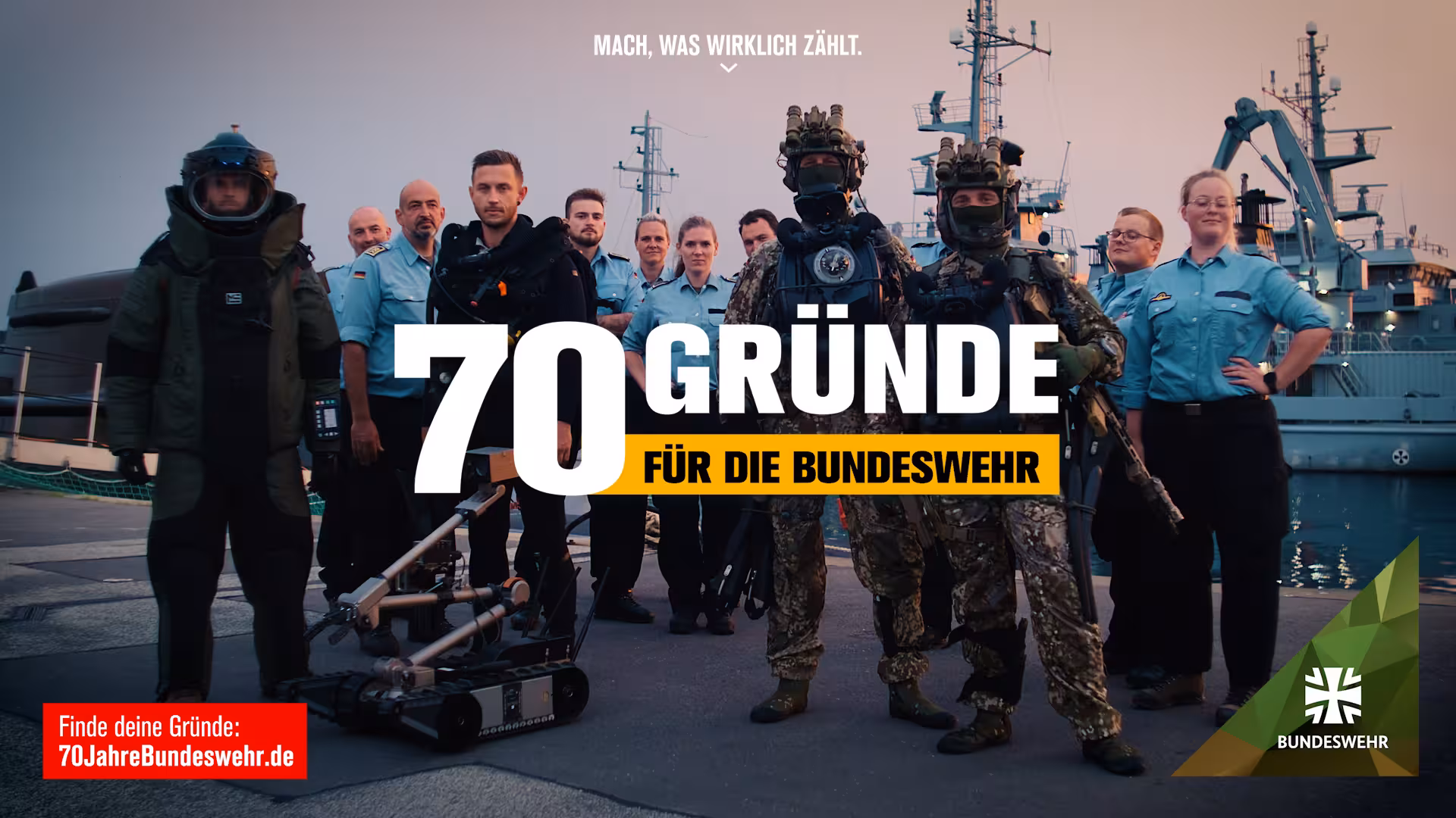 KeyVisual 70 Jahre Bundeswehr