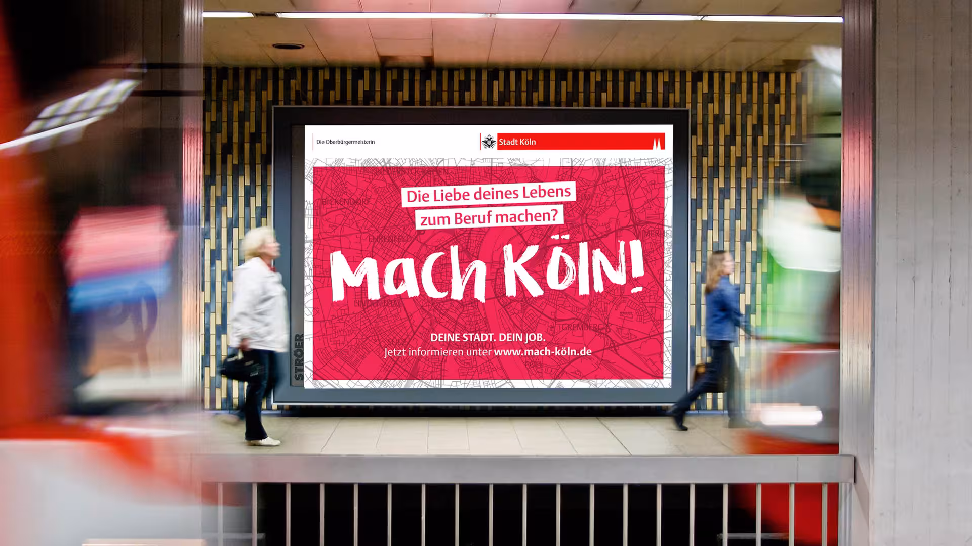 Stadt Köln Motiv Citylights